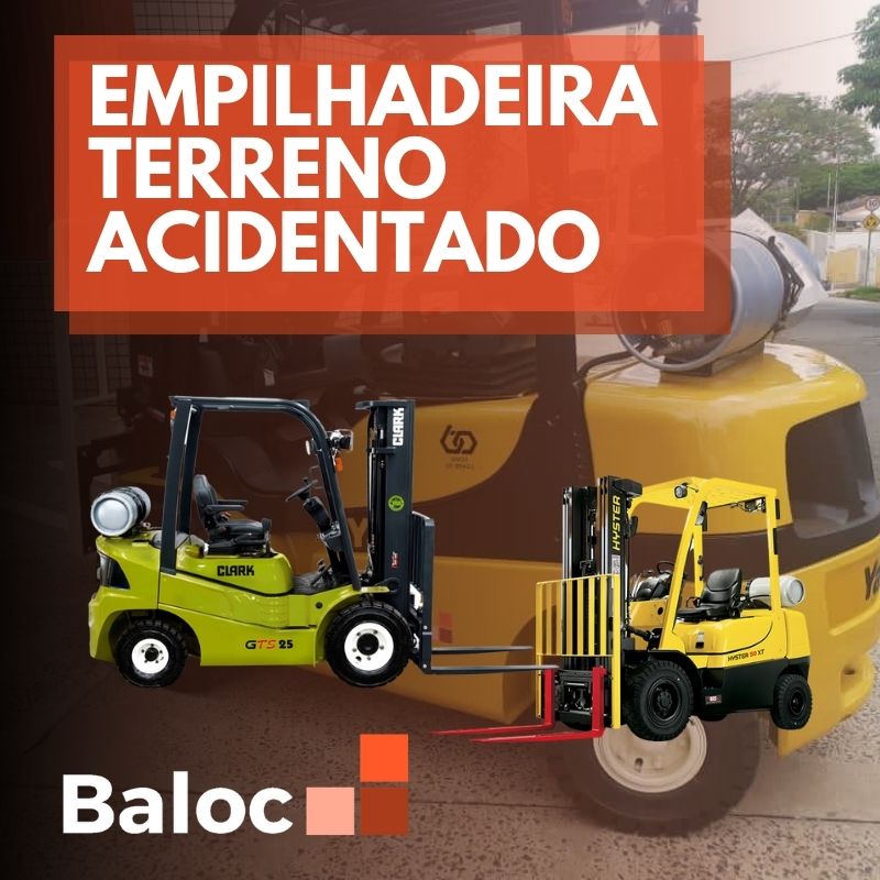 Empilhadeira Terreno Acidentado